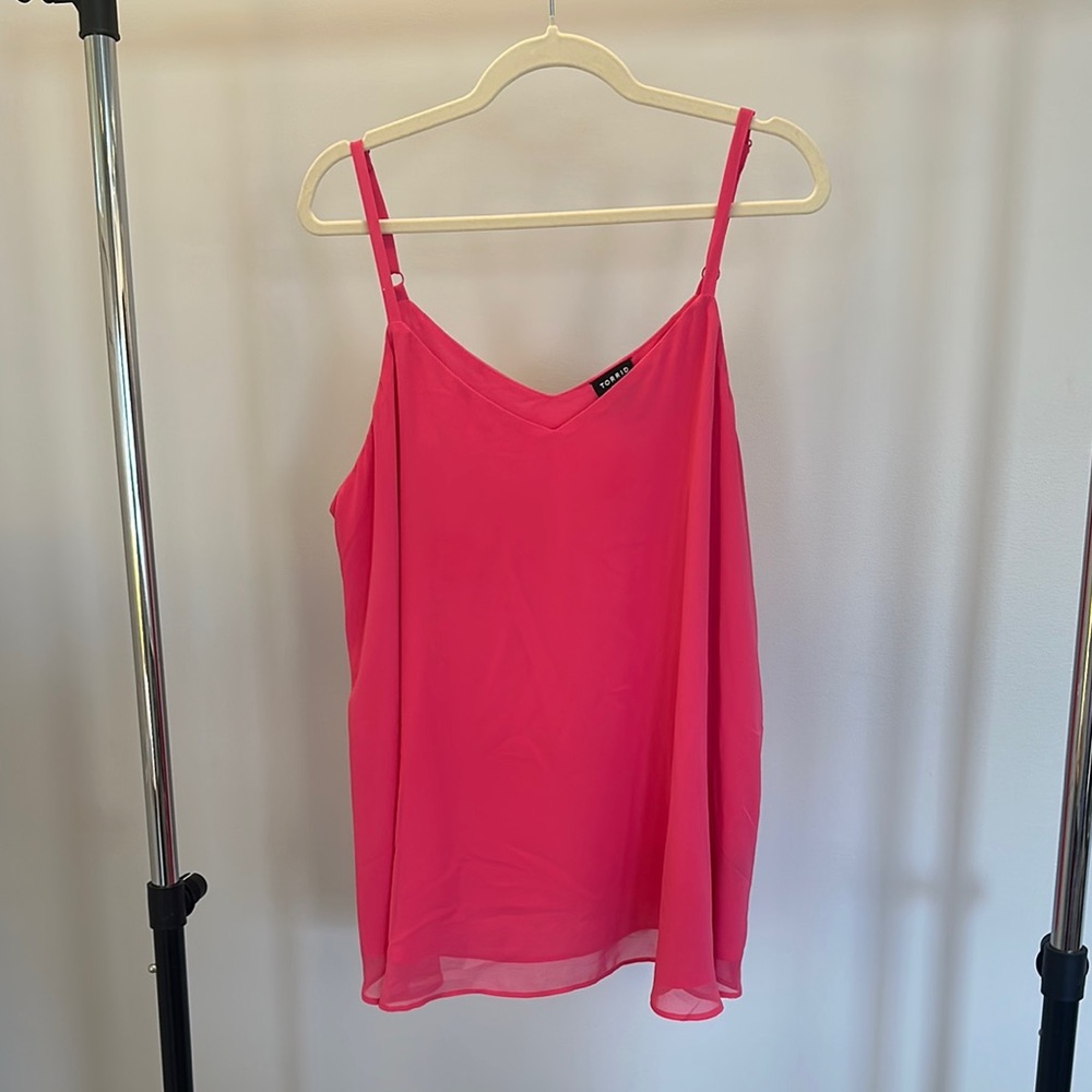 Torrid Pink Sleeveless Top